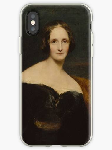 Painting of Mary Shelley phone case